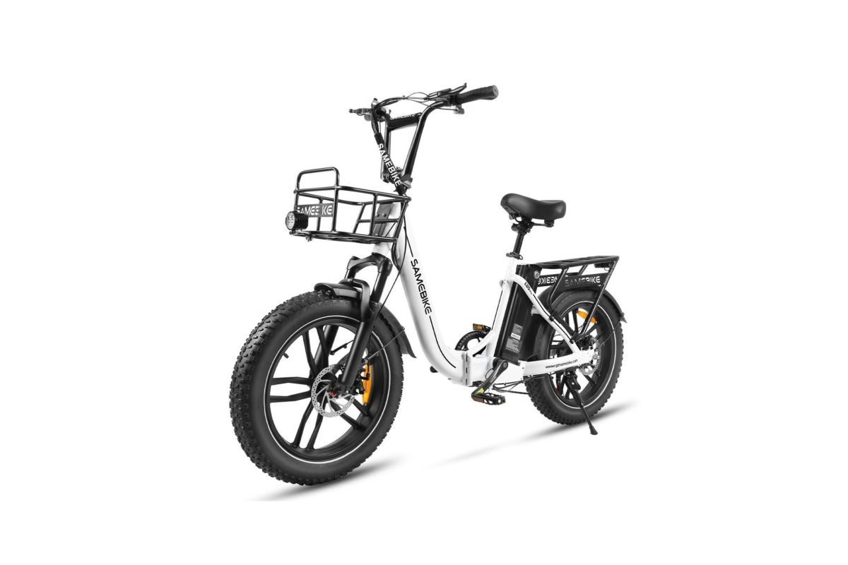 Vélo Électrique SAMEBIKE C05 PRO 500W/13Ah Blanc - Reconditionné