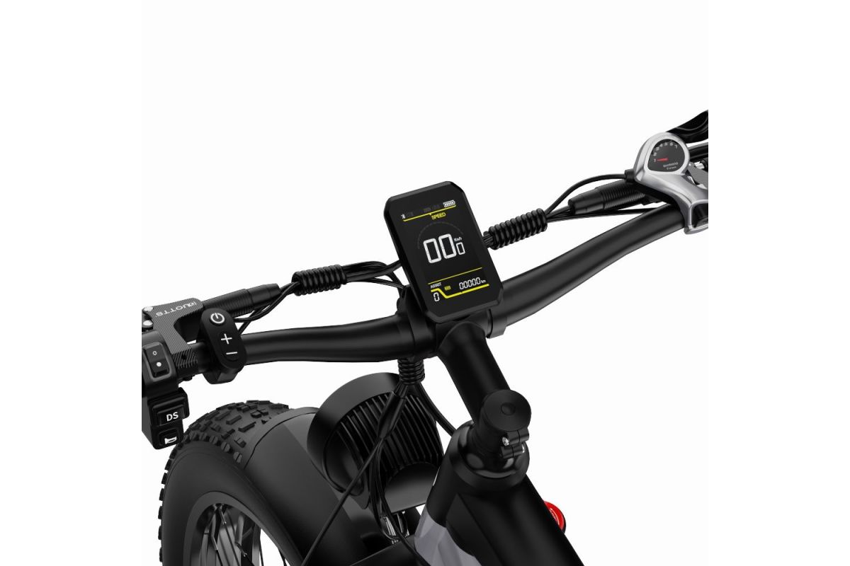 Vélo Electrique DUOTTS F26 Argent 26 pouces 50km/h 48V 20Ah 750W Double Moteur - Reconditionné
