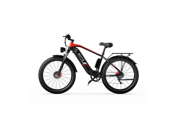 Vélo Electrique DUOTTS F26 Noir 26 pouces 50km/h 48V 20Ah 750W Double Moteur - Reconditionné