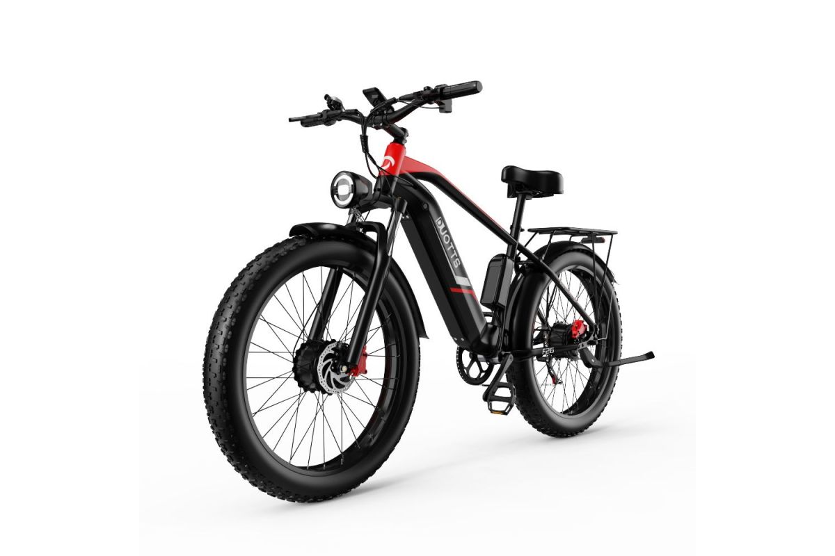 Vélo Electrique DUOTTS F26 Noir 26 pouces 50km/h 48V 20Ah 750W Double Moteur - Reconditionné