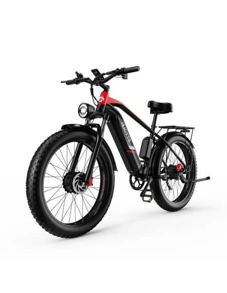 Vélo Electrique DUOTTS F26 Noir 26 pouces 50km/h 48V 20Ah 750W Double Moteur - Reconditionné