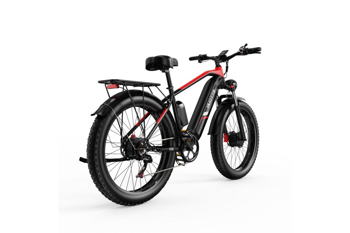 Vélo Electrique DUOTTS F26 Noir 26 pouces 50km/h 48V 20Ah 750W Double Moteur - Reconditionné