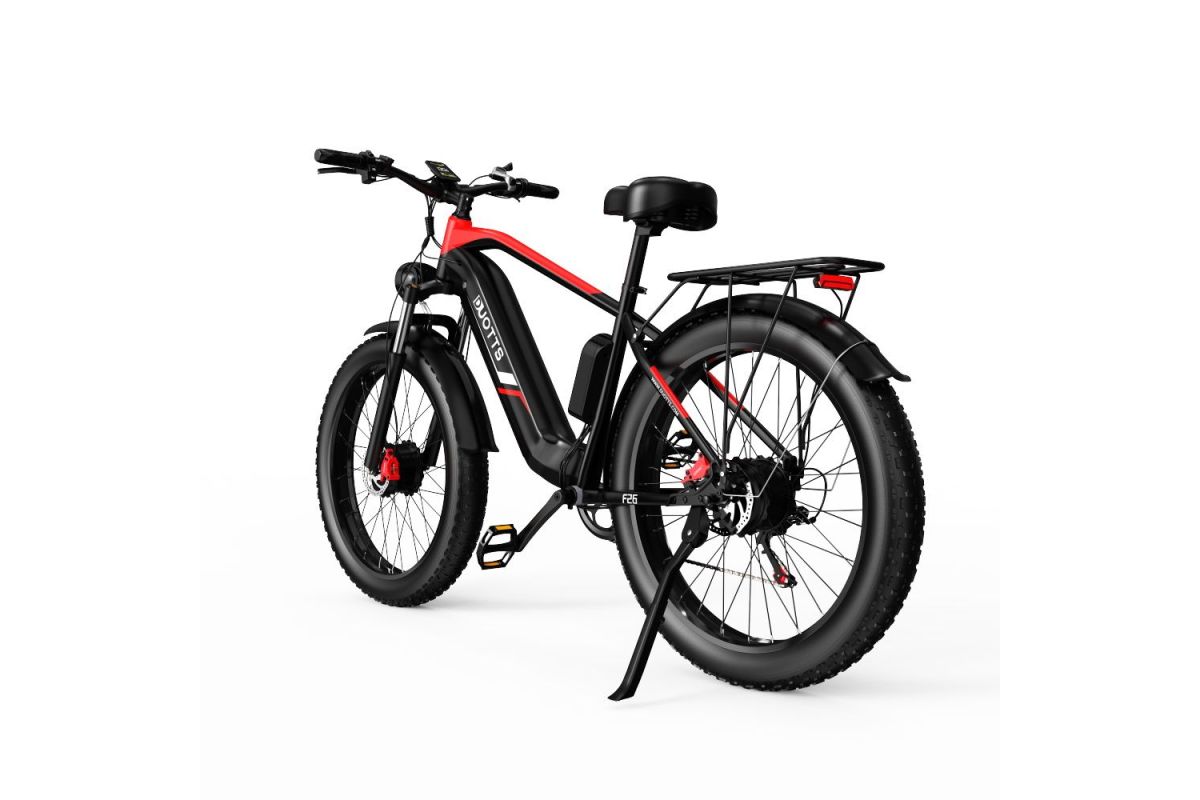 Vélo Electrique DUOTTS F26 Noir 26 pouces 50km/h 48V 20Ah 750W Double Moteur - Reconditionné