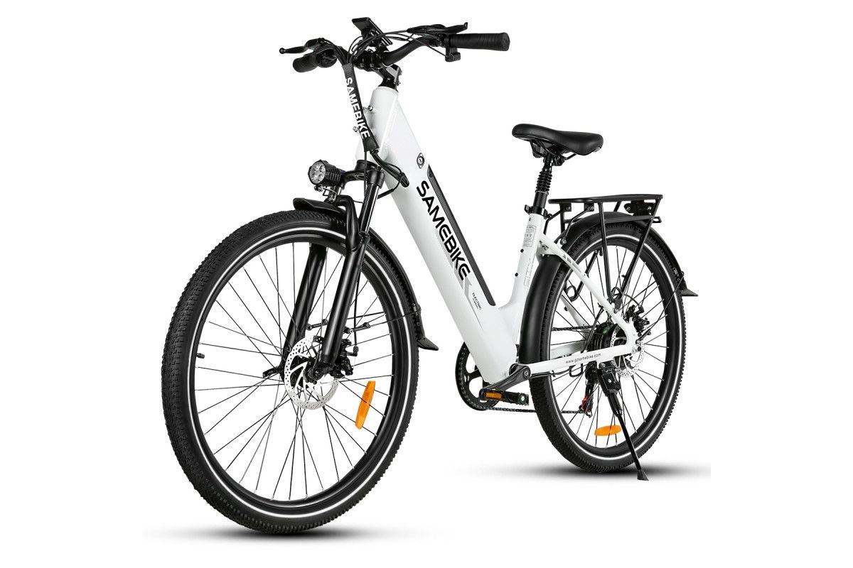 Vélo Électrique Samebike RS-A01 Pro-T Blanc 500W 36V 15Ah