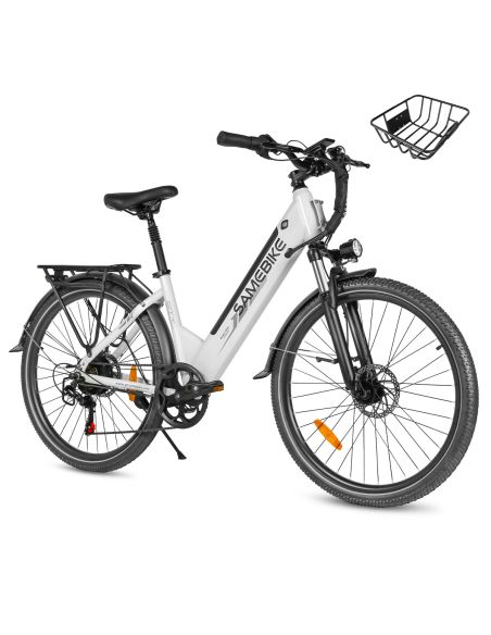 Vélo Électrique Samebike RS-A01 Pro-T Blanc 500W 36V 15Ah Vélo Électrique Samebike RS-A01 Pro-T Blanc 500W 36V 15Ah