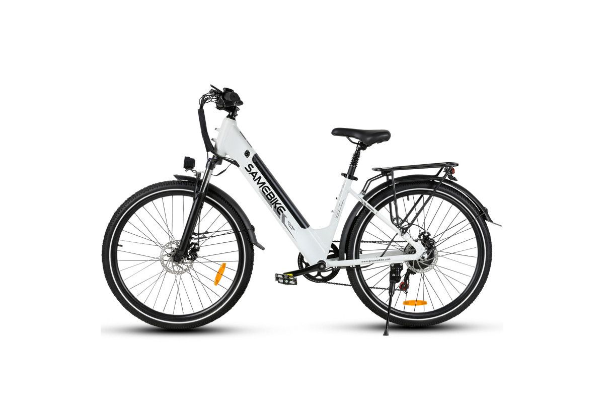 Vélo Électrique Samebike RS-A01 Pro-T Blanc 500W 36V 15Ah