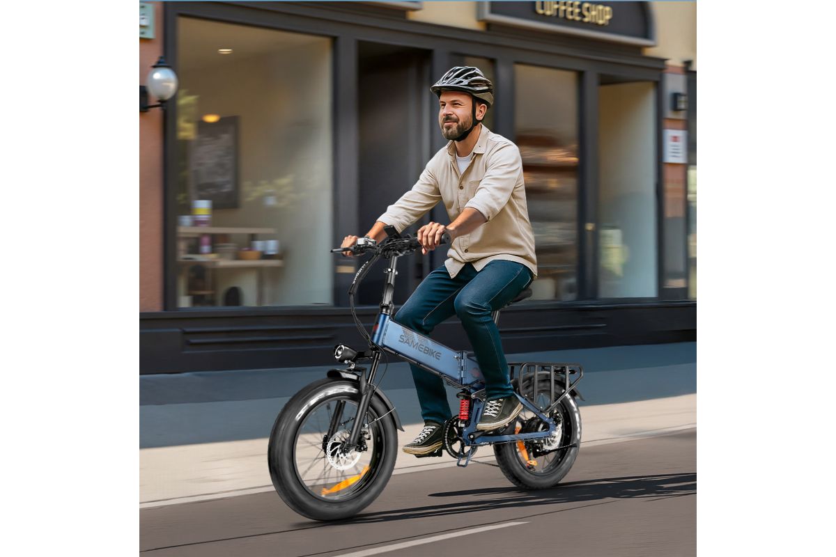 Vélo électrique SAMEBIKE RS-A02 PRO Bleu 1000W/15Ah