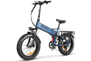 Vélo électrique SAMEBIKE RS-A02 PRO Bleu 1000W/15Ah 2