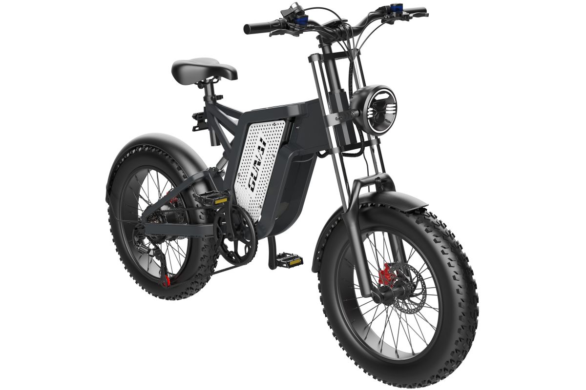 Vélo électrique GUNAI MX25 20 pouces 48V 25Ah 1000W 50Km/h charge 200KG