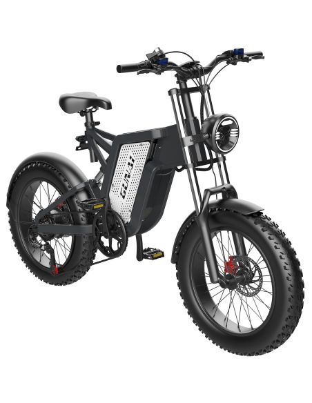 Vélo électrique GUNAI MX25 20 pouces 48V 25Ah 1000W 50Km/h charge 200KG