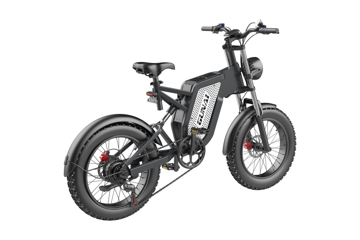 Vélo électrique GUNAI MX25 20 pouces 48V 25Ah 1000W 50Km/h charge 200KG