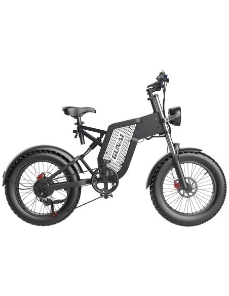 Vélo électrique GUNAI MX25 20 pouces 48V 25Ah 1000W 50Km/h charge 200KG