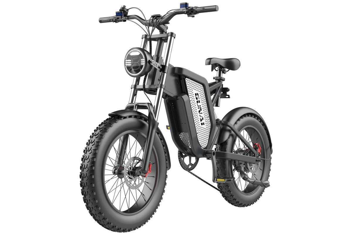 Vélo électrique GUNAI MX25 20 pouces 48V 25Ah 1000W 50Km/h charge 200KG