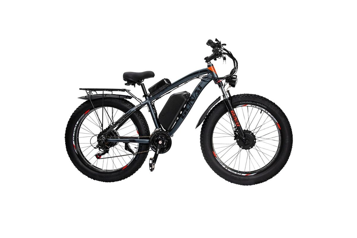 GUNAI GN88 VF09 Vélo Électrique 26 pouces 2*1000W Moteurs 48V 22Ah 55km/h Vitesse
