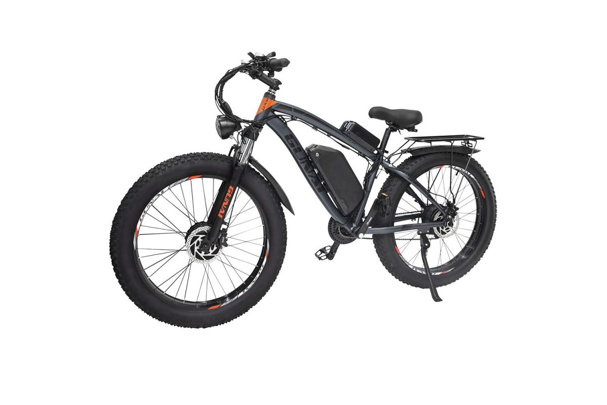 GUNAI GN88 VF09 Vélo Électrique 26 pouces 2*1000W Moteurs 48V 22Ah 55km/h Vitesse