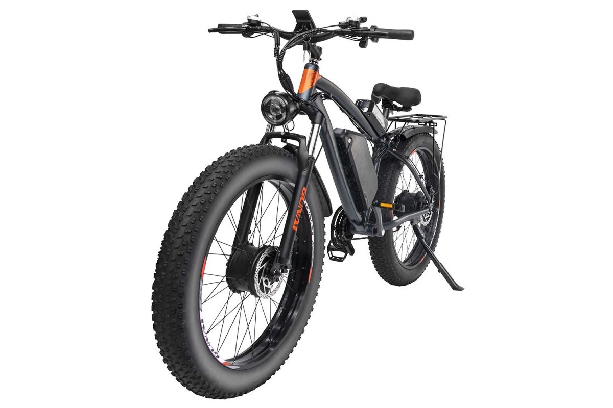 GUNAI GN88 VF09 Vélo Électrique 26 pouces 2*1000W Moteurs 48V 22Ah 55km/h Vitesse