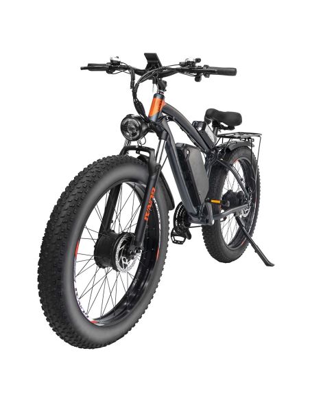 GUNAI GN88 VF09 Vélo Électrique 26 pouces 2*1000W Moteurs 48V 22Ah 55km/h Vitesse
