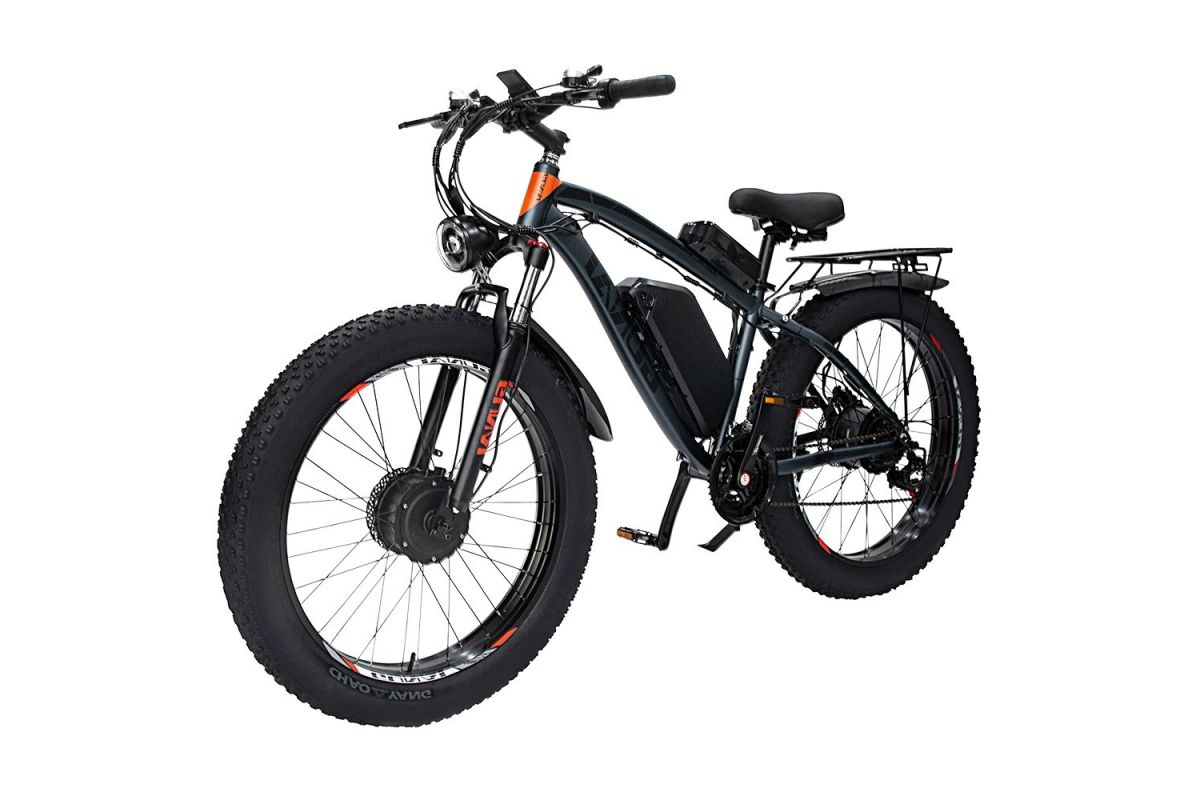 GUNAI GN88 VF09 Vélo Électrique 26 pouces 2*1000W Moteurs 48V 22Ah 55km/h Vitesse