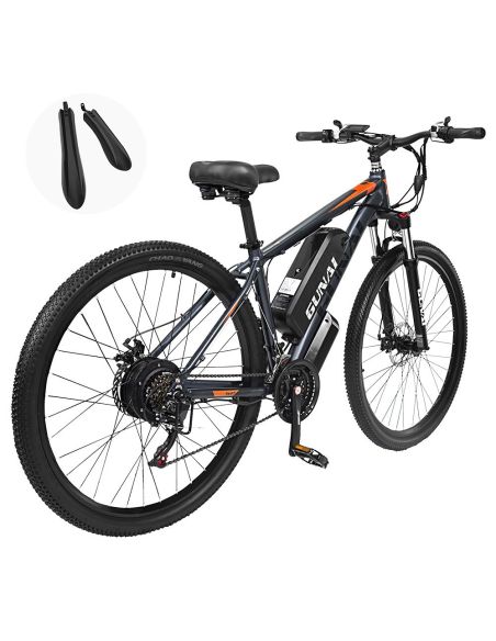 GUNAI GN29 Vélo électrique 29 pouces Pneu 750W Moteur 48V 15Ah 50km/h Vitesse