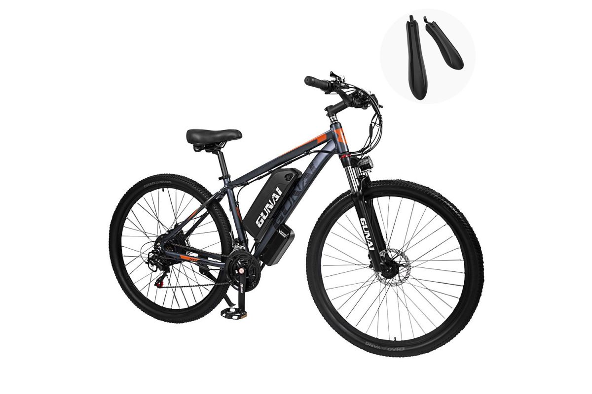 GUNAI GN29 Vélo électrique 29 pouces Pneu 750W Moteur 48V 15Ah 50km/h Vitesse
