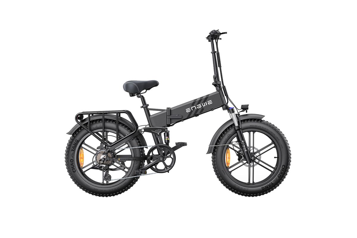 Vélo Électrique Pliant ENGWE ENGINE Pro 2.0 Moteur 75 NM 52V 16Ah Noir