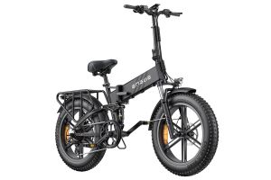 Vélo Électrique Pliant ENGWE ENGINE Pro 2.0 Moteur 75 NM 52V 16Ah Noir 2