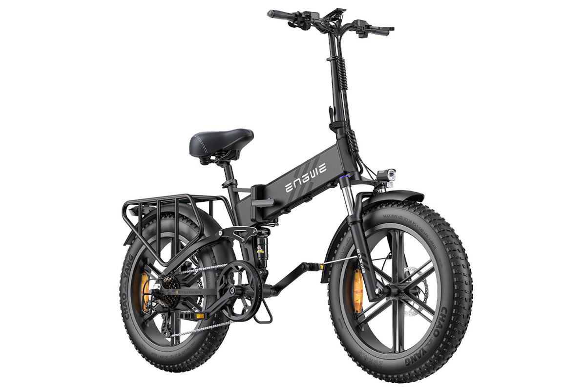 Vélo Électrique Pliant ENGWE ENGINE Pro 2.0 Moteur 75 NM 52V 16Ah Noir