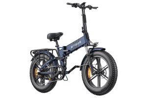 Vélo Électrique Pliant ENGWE ENGINE Pro 2.0 Moteur 75 NM 52V 16Ah Bleu
