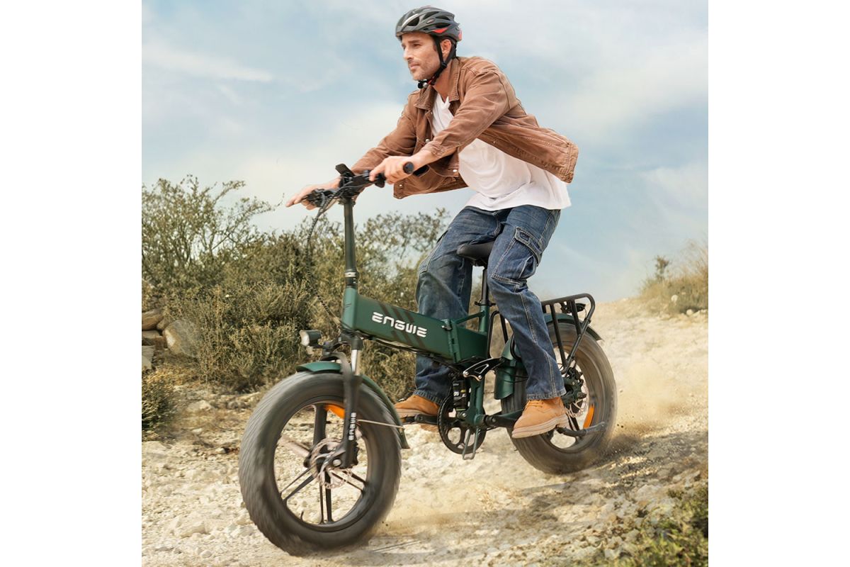 Vélo Électrique Pliant ENGWE ENGINE Pro 2.0 Moteur 75 NM 52V 16Ah Bleu