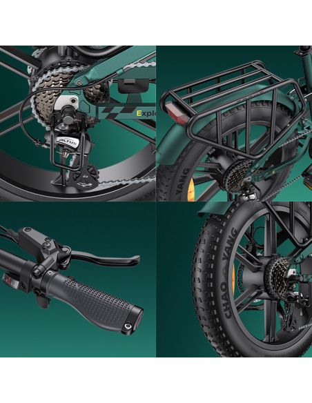 Vélo Électrique Pliant ENGWE ENGINE Pro 2.0 Moteur 75 NM 52V 16Ah Bleu Vélo Électrique Pliant ENGWE ENGINE Pro 2.0 Moteur 75 NM 52V 16Ah Bleu