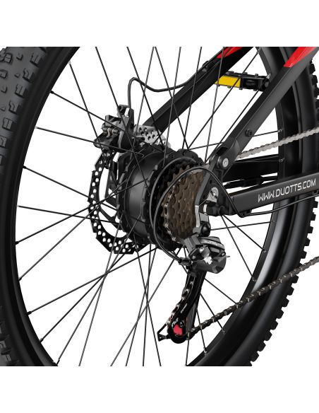 Vélo Électrique Duotts E29 - Rouge Vélo Électrique Duotts E29 - Rouge
