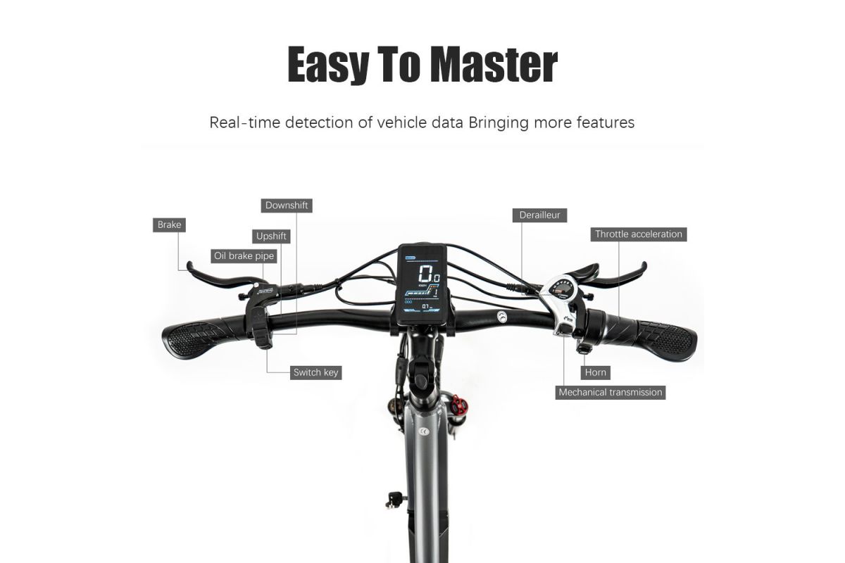 vélo électrique 29 pouces CMACEWHEEL TP26 Mini 48V 17Ah 45 km/h 750W