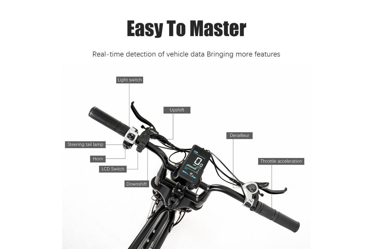 Vélo électrique CMACEWHEEL K20 avec batterie 17Ah