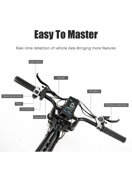 Vélo électrique CMACEWHEEL K20 avec batterie 17Ah