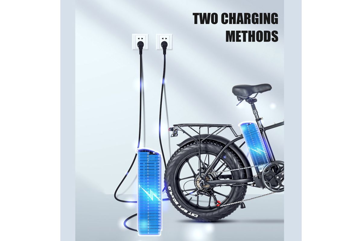 CMACEWHEEL T20 Vélo Électrique 750W Moteur 48V 17Ah 45km/h Vitesse Noir