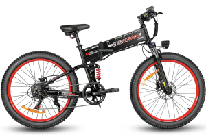 VTT Électrique Pliable SAMEBIKE LO26 PLUS FT Noir 900W 2