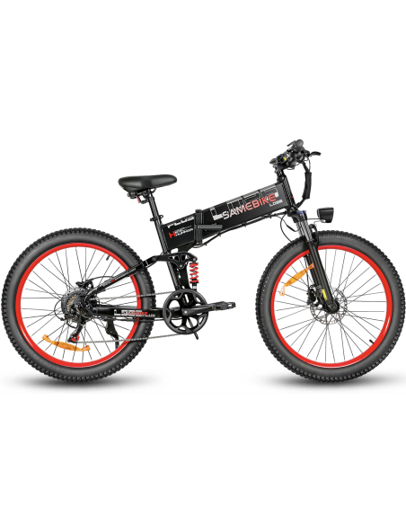 VTT Électrique Pliable SAMEBIKE LO26 PLUS FT Noir 900W VTT Électrique Pliable SAMEBIKE LO26 PLUS FT Noir 900W