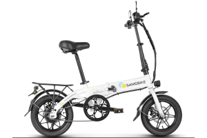 Vélo Électrique Samebike YINYU14 Blanc - 250W - 14 Pouces 2