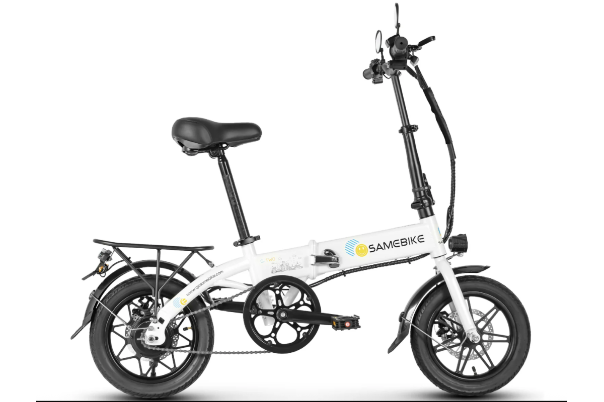 Vélo Électrique Samebike YINYU14 Blanc - 250W - 14 Pouces