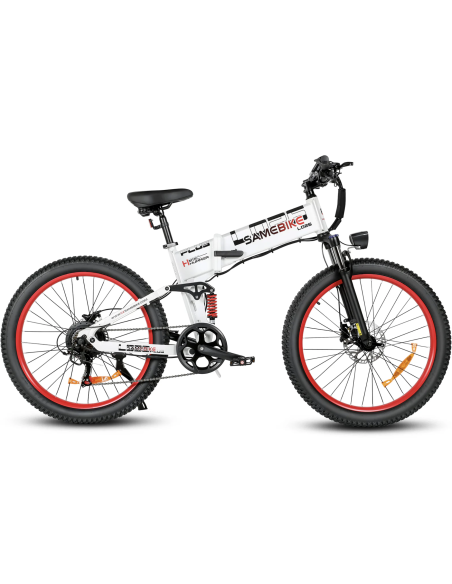 VTT Électrique Pliable SAMEBIKE LO26 PLUS FT Blanc 900W VTT Électrique Pliable SAMEBIKE LO26 PLUS FT Blanc 900W