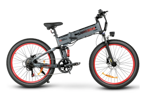 VTT Électrique Pliable SAMEBIKE LO26 PLUS FT Gris 900W