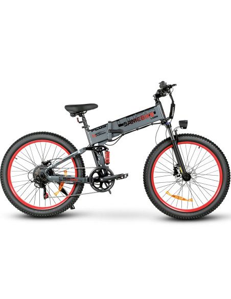 VTT Électrique Pliable SAMEBIKE LO26 PLUS FT Gris 900W VTT Électrique Pliable SAMEBIKE LO26 PLUS FT Gris 900W