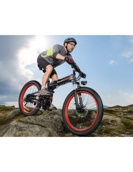 VTT Électrique Pliable SAMEBIKE LO26 PLUS FT Gris 900W VTT Électrique Pliable SAMEBIKE LO26 PLUS FT Gris 900W