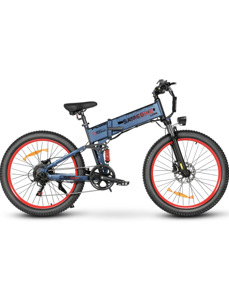 Vélo électrique pliable SAMEBIKE LO26 PLUS FT Bleu 900W Vélo électrique pliable SAMEBIKE LO26 PLUS FT Bleu 900W