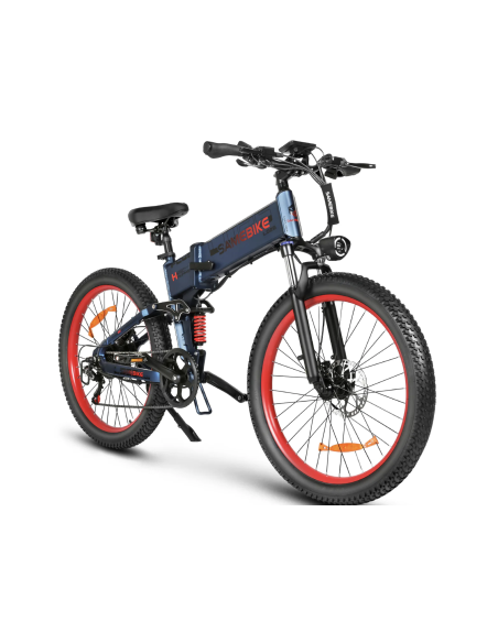 Vélo électrique pliable SAMEBIKE LO26 PLUS FT Bleu 900W Vélo électrique pliable SAMEBIKE LO26 PLUS FT Bleu 900W