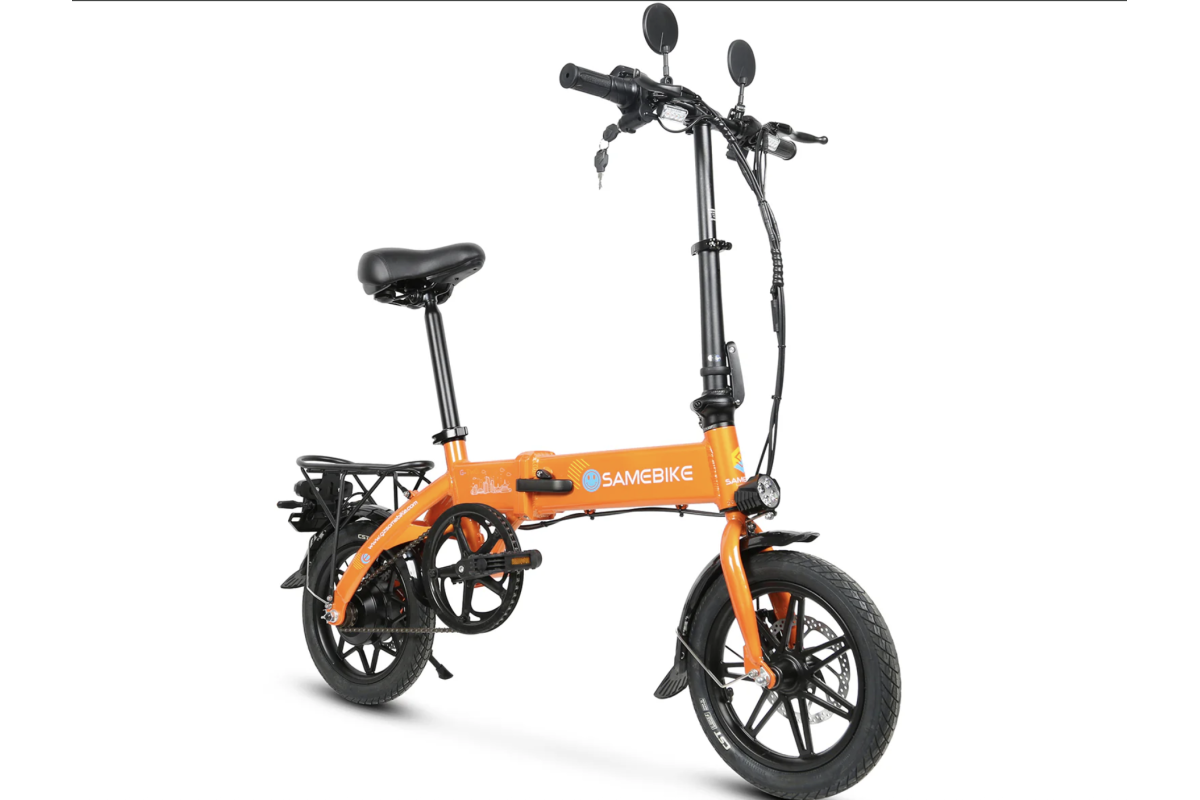Vélo Électrique Samebike YINYU14 Orange - 250W - 14 Pouces
