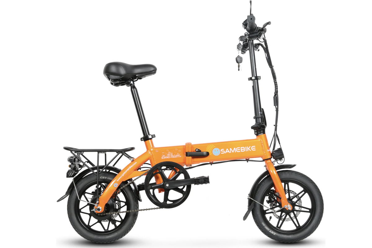 Vélo Électrique Samebike YINYU14 Orange - 250W - 14 Pouces