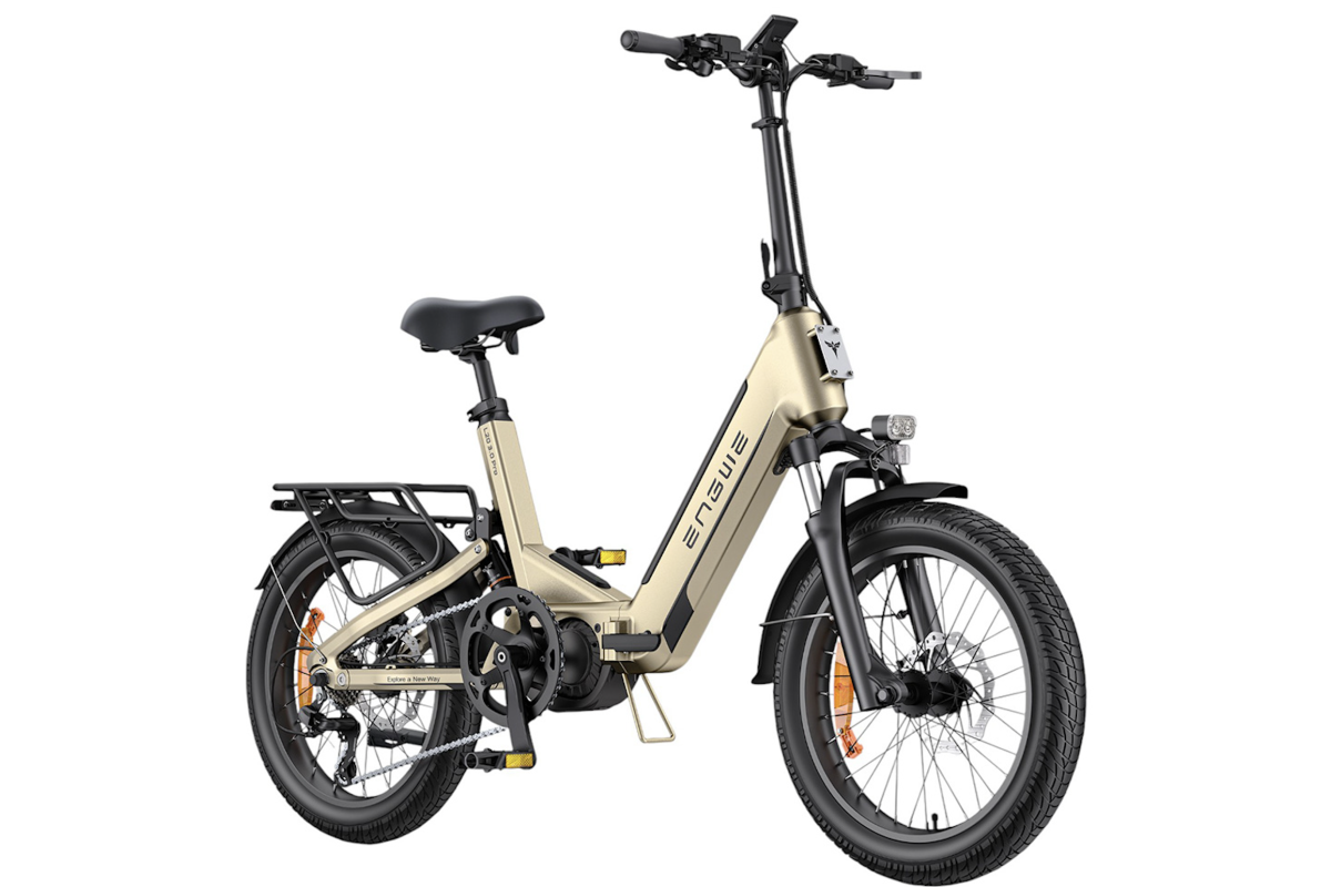 Vélo Électrique Pliant ENGWE L20 3.0 Champagne 250W 100NM