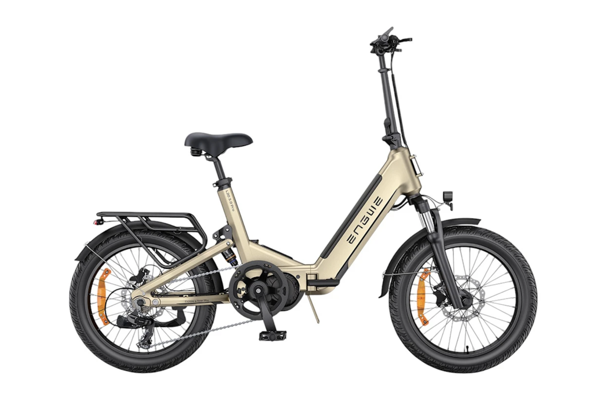 Vélo Électrique Pliant ENGWE L20 3.0 Champagne 250W 100NM