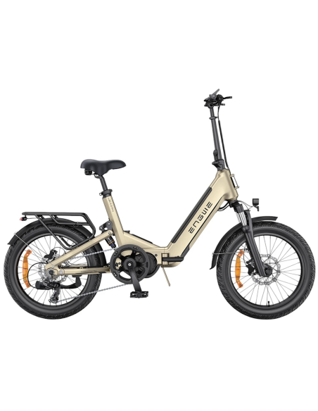 Vélo Électrique Pliant ENGWE L20 3.0 Champagne 250W 100NM Vélo Électrique Pliant ENGWE L20 3.0 Champagne 250W 100NM